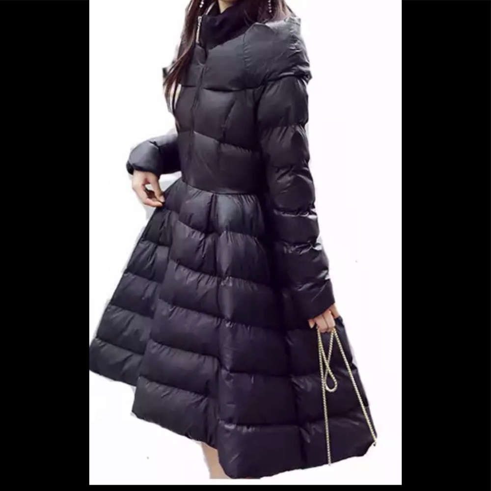 Women’s stylist Hi Low Puffer Coat